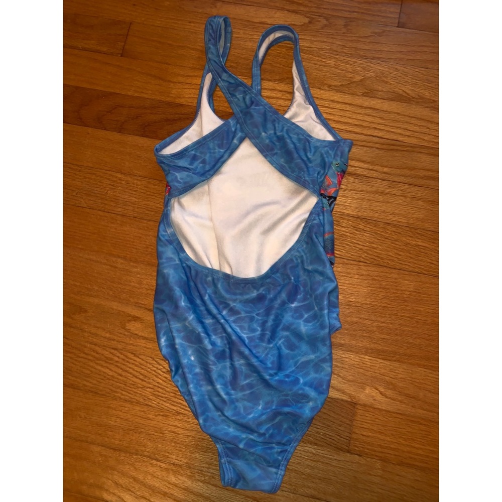 Cross Back GapKids Fish Patterned Bathing Suit - Picture 2 of 2